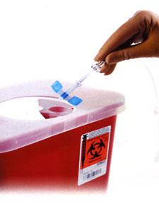 Nipro SafeTouch II Sharps Container