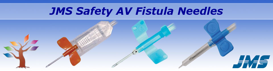 JMS Safety AV Fistula Needles